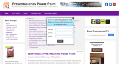 Desktop Screenshot of presentaciones-powerpoint.com